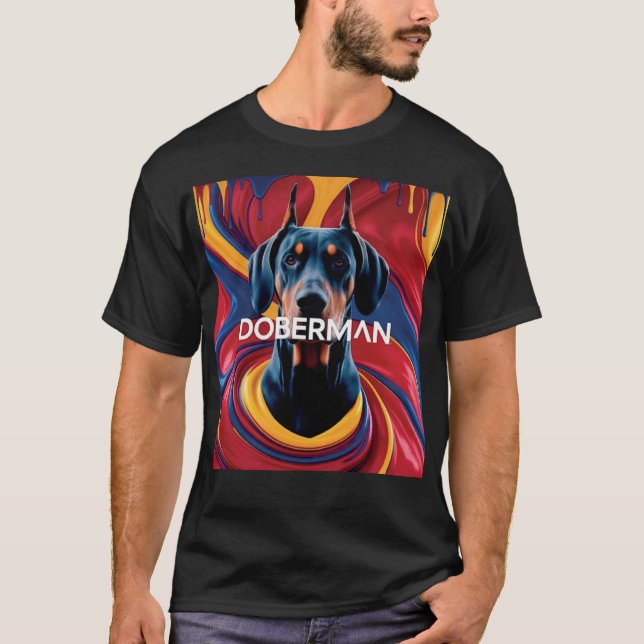 T-shirt Doberman (Devant)