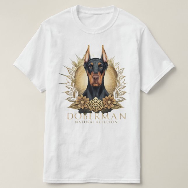 T-shirt Doberman (Design devant)