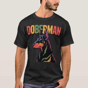 T-shirt Doberman