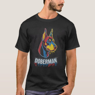 T-shirt Doberman