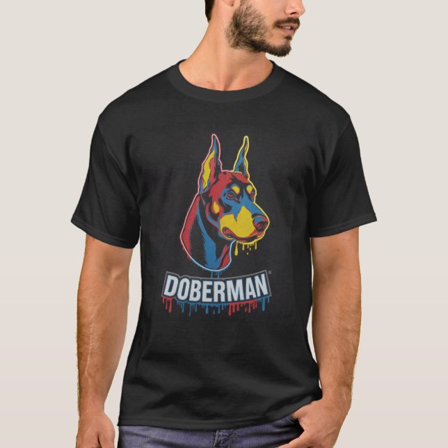 T-shirt Doberman (Devant)