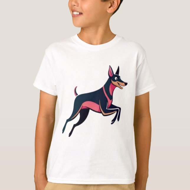 T-shirt Doberman (Devant)
