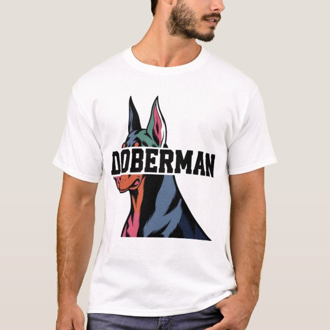 T-shirt Doberman (Devant)