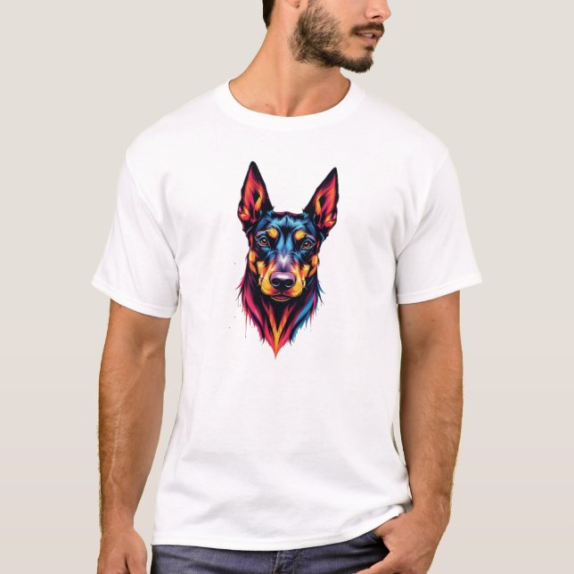 T-shirt Doberman (Devant)