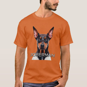 T-shirt Doberman