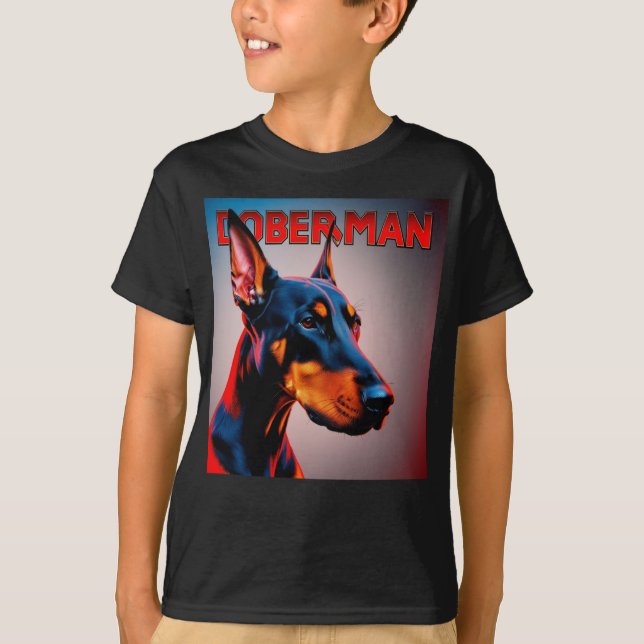 T-shirt Doberman (Devant)