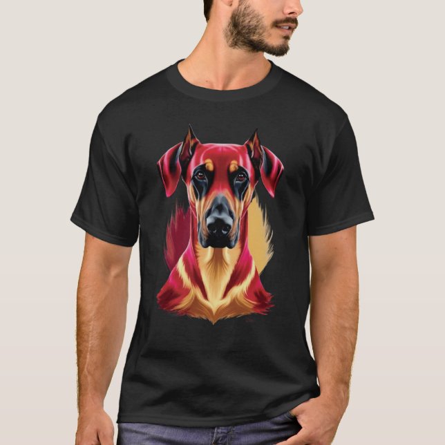T-shirt Doberman (Devant)