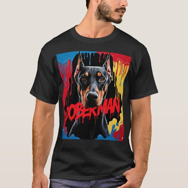 T-shirt Doberman (Devant)