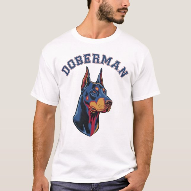 T-shirt Doberman (Devant)