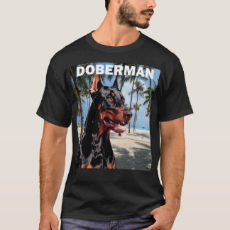T-shirt Doberman