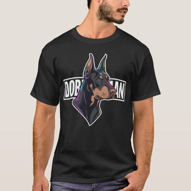 T-shirt Doberman (Devant)
