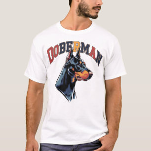 T-shirt Doberman