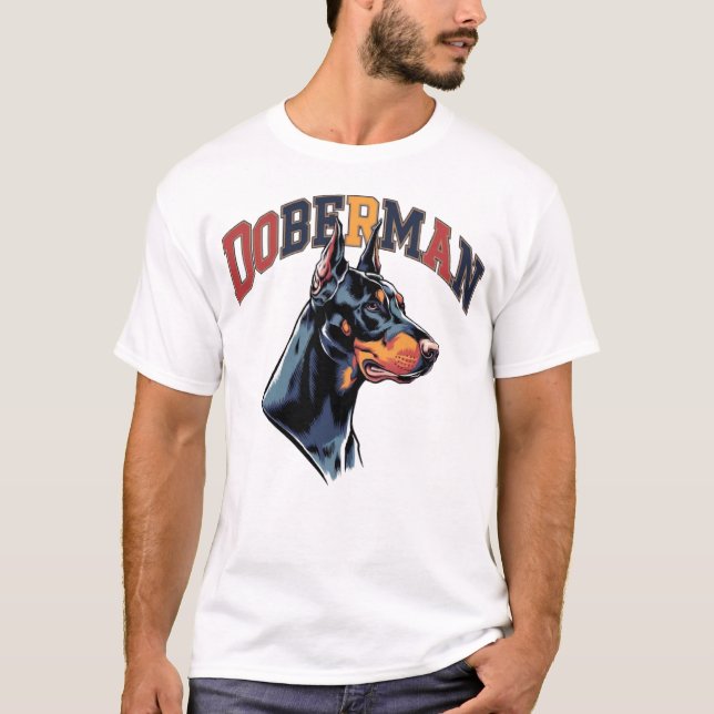 T-shirt Doberman (Devant)