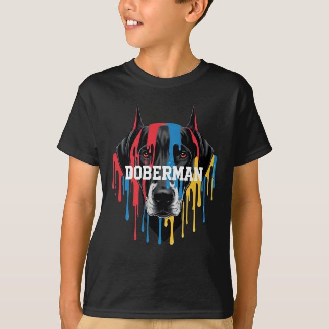 T-shirt Doberman (Devant)