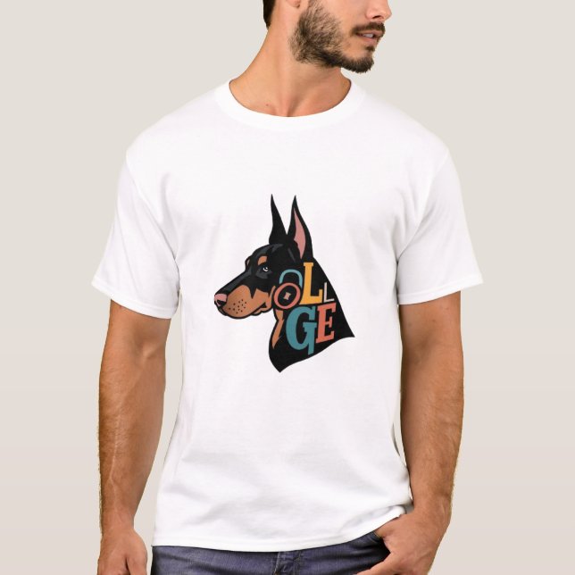 T-shirt Doberman (Devant)