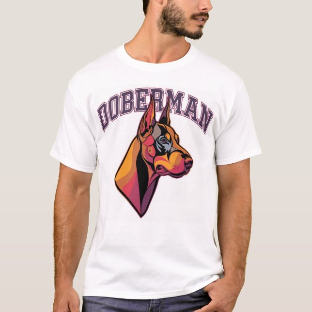 T-shirt Doberman (Devant)