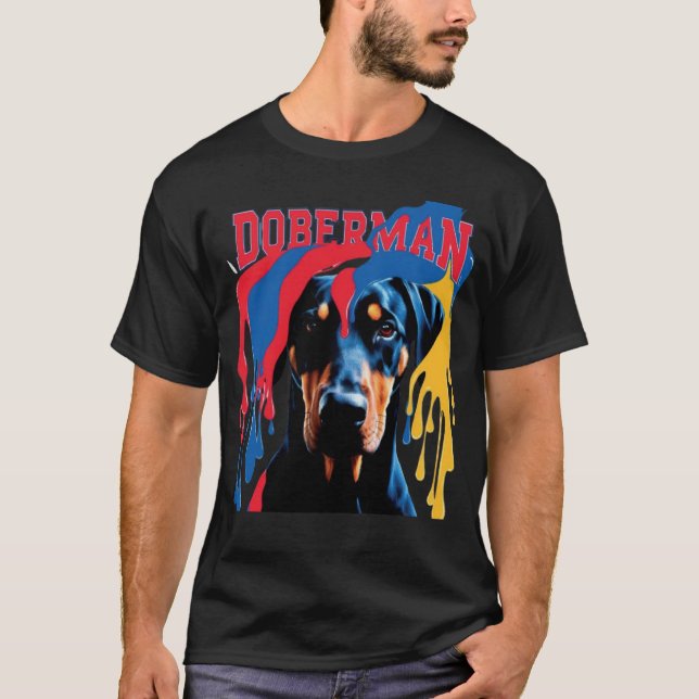 T-shirt Doberman (Devant)
