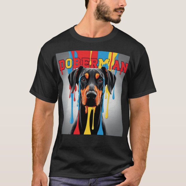 T-shirt Doberman (Devant)