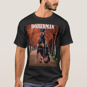 T-shirt Doberman