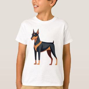 T-shirt Doberman