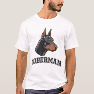 T-shirt Doberman