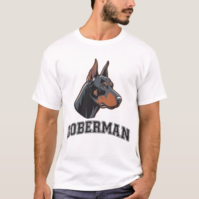 T-shirt Doberman (Devant)