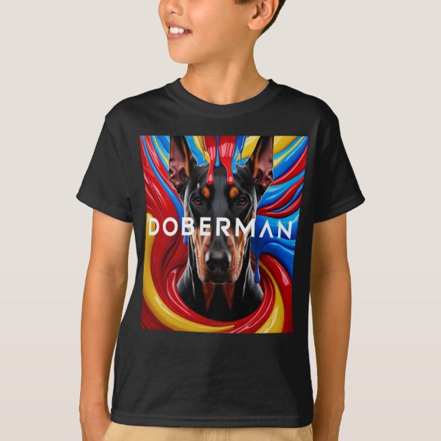 T-shirt Doberman (Devant)