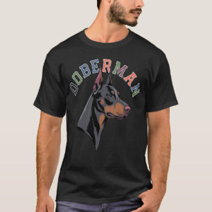 T-shirt Doberman