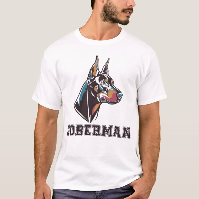 T-shirt Doberman (Devant)