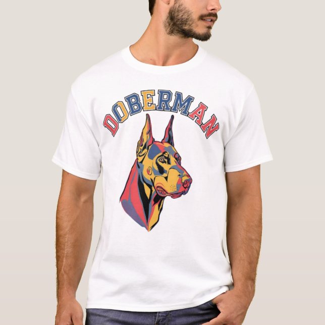 T-shirt Doberman (Devant)