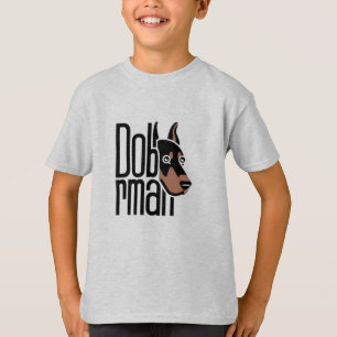 T-shirt Doberman