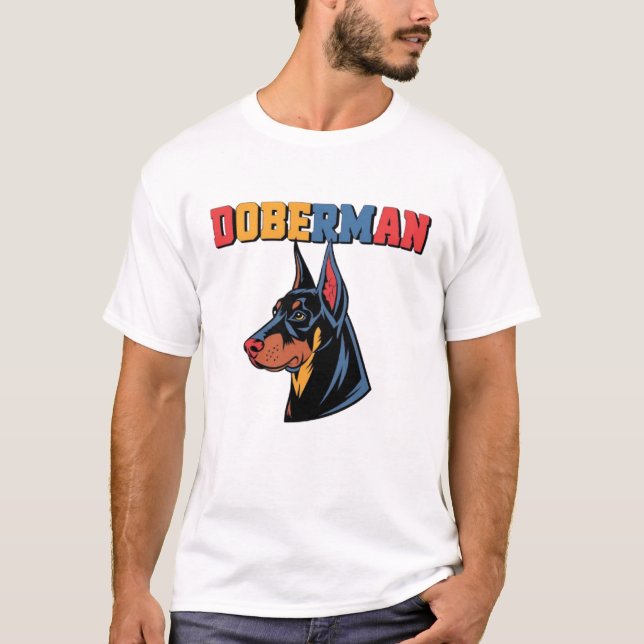 T-shirt Doberman (Devant)