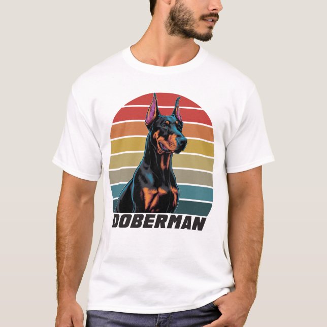 T-shirt Doberman (Devant)