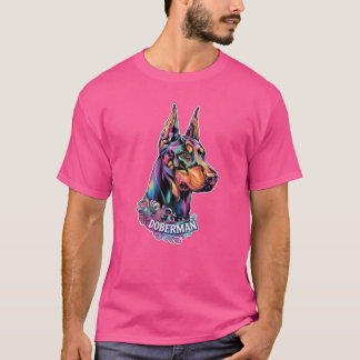 T-shirt Doberman