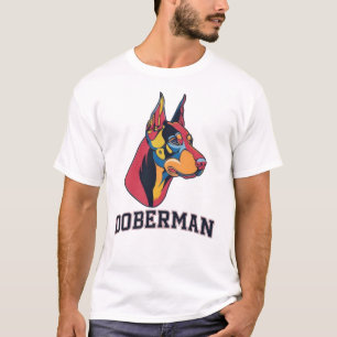 T-shirt Doberman