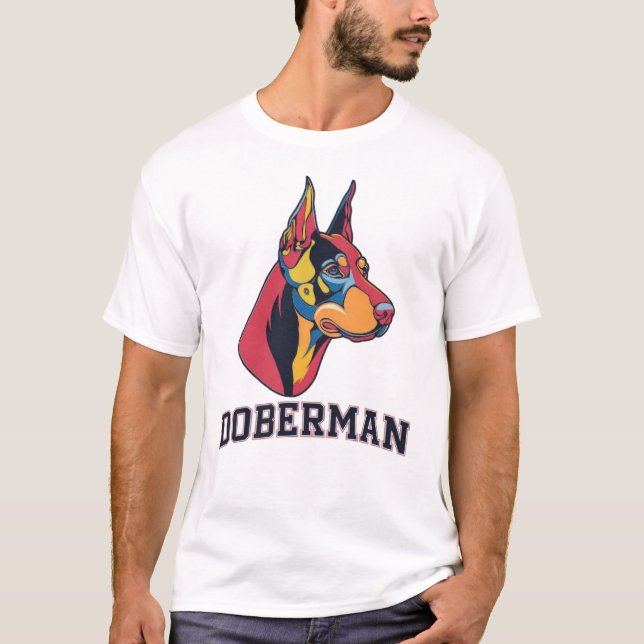 T-shirt Doberman (Devant)