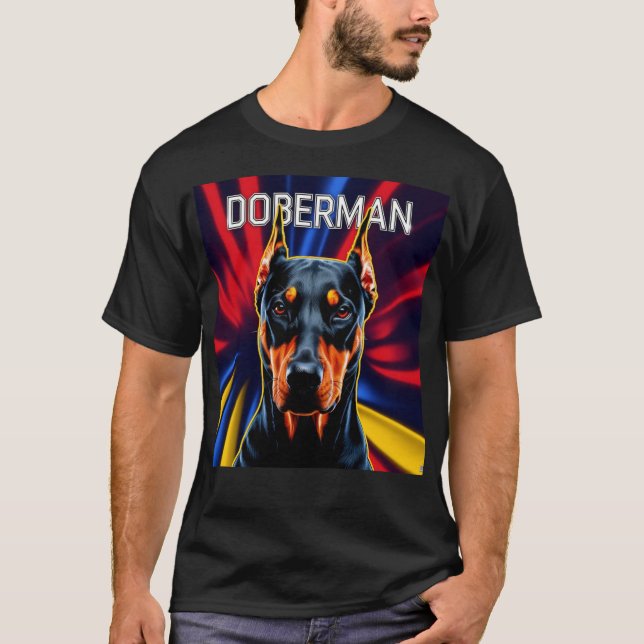 T-shirt Doberman (Devant)
