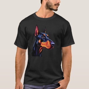 T-shirt Doberman Animal