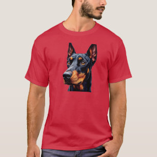 T-shirt Doberman Animal