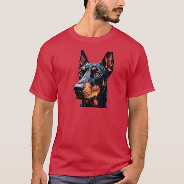 T-shirt Doberman Animal (Devant)