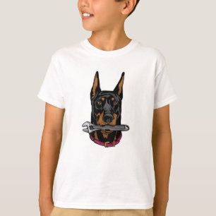 T-shirt Doberman avec clé