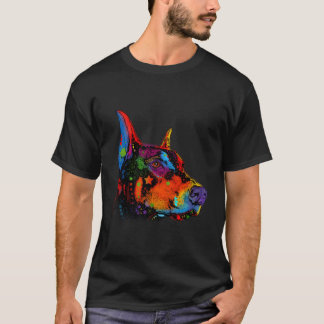 T-shirt Doberman Cadeau Pour Une Maman Doberman