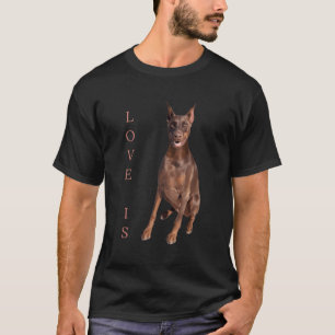 T-shirt Doberman Chemise Femmes Hommes Enfants Chien Maman