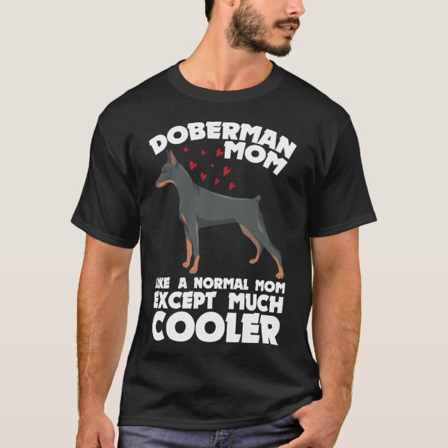 T-shirt Doberman Chien 1002 (Devant)