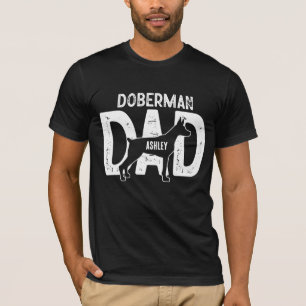 T-shirt Doberman Chien Papa Chien Chien Papa