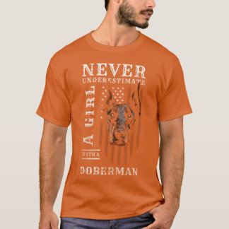 T-shirt Doberman Chien Propriétaire famille d'amis