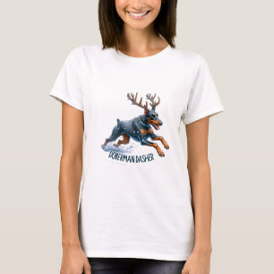 T-shirt Doberman Dasher