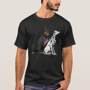 T-shirt Doberman Doberman Chien Cool Tatouage Artiste Cade