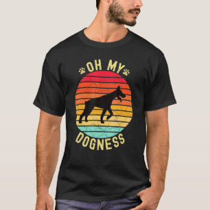T-shirt Doberman Entraîneur Chien Maman Chien Et Papa Retr