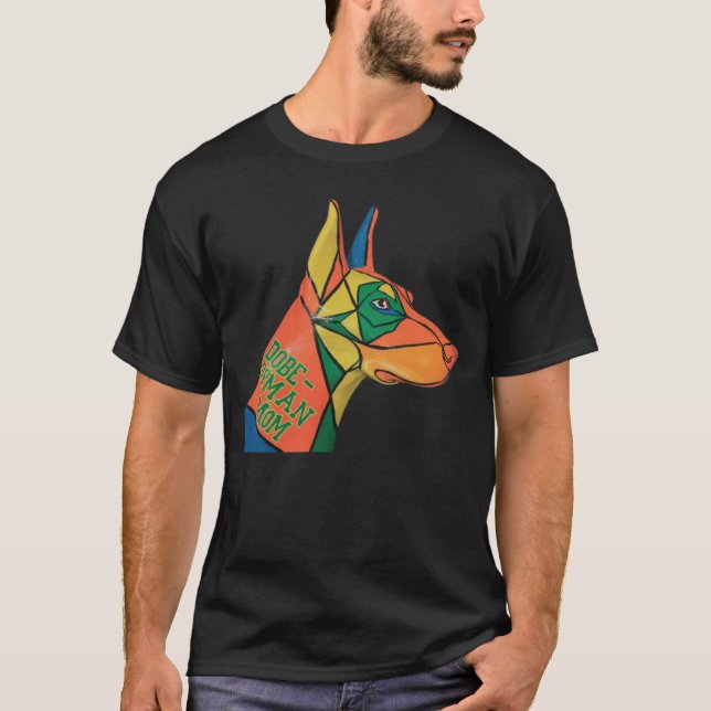 T-shirt Doberman Maman (Devant)